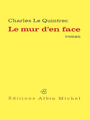 cover image of Le Mur d'en face